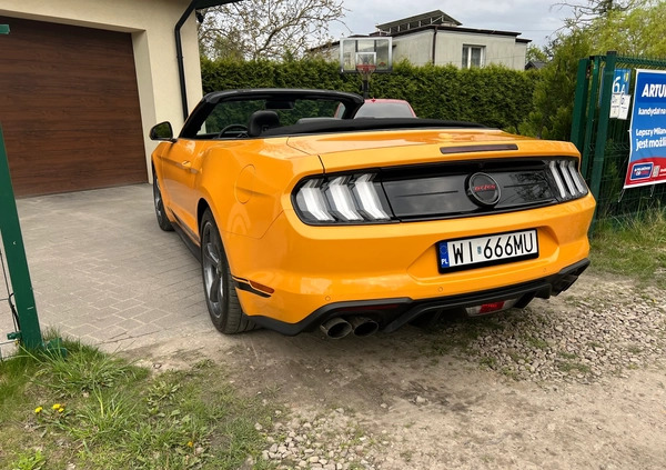 Ford Mustang cena 284355 przebieg: 5200, rok produkcji 2022 z Milanówek małe 46